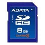   Secure Digital  8Gb A-DATA HC Class 6